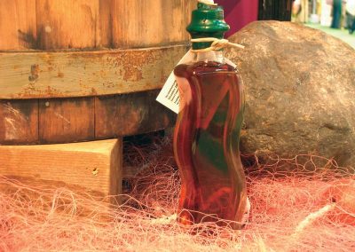 bottiglia di colatura di alici